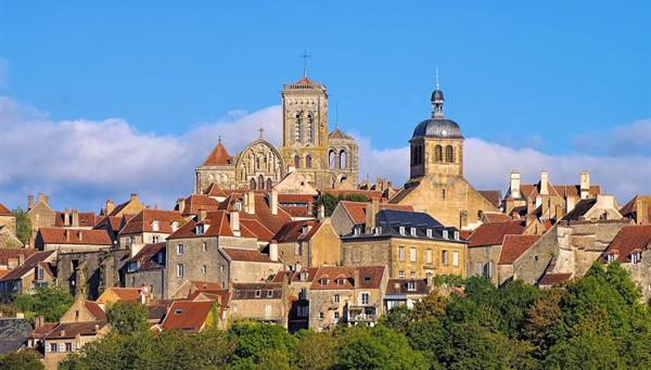 Vezelay in French Burgundy where the remains of Mary Magdalene lie.

