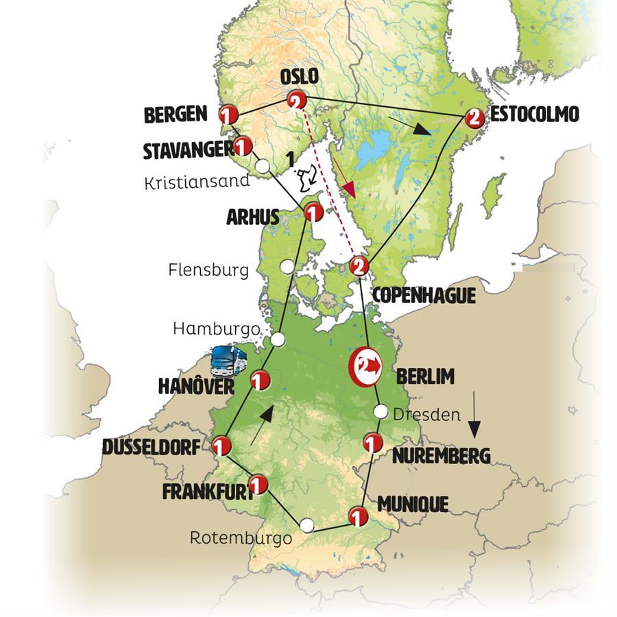 Roteiro Escandinávia: Dinamarca, Noruega e Suécia – Do Tamanho do