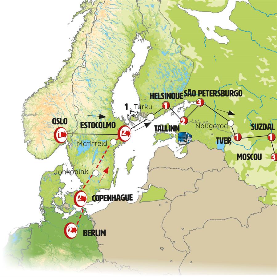 Escandinávia: países, mapa, turismo e curiosidades - Brasil Escola