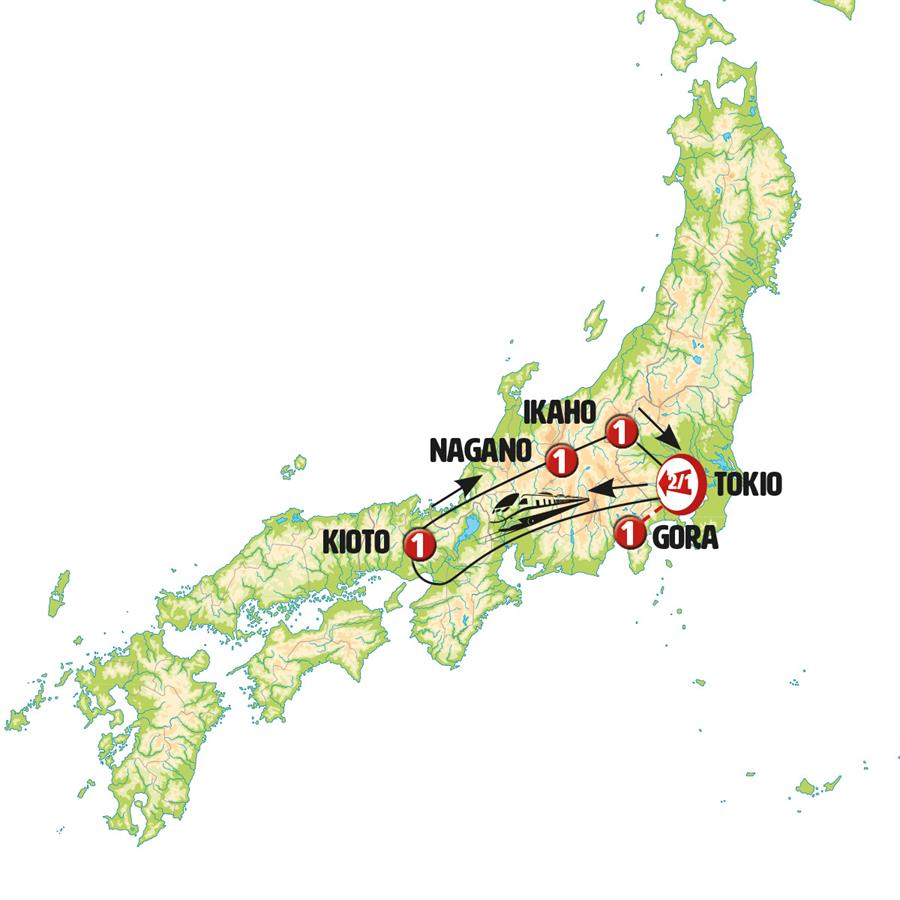 Japão Central e Hakone